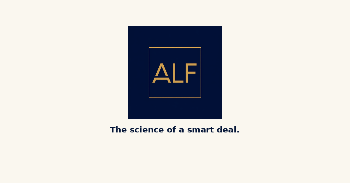 ALF Smart Deal — The science of a smart deal.